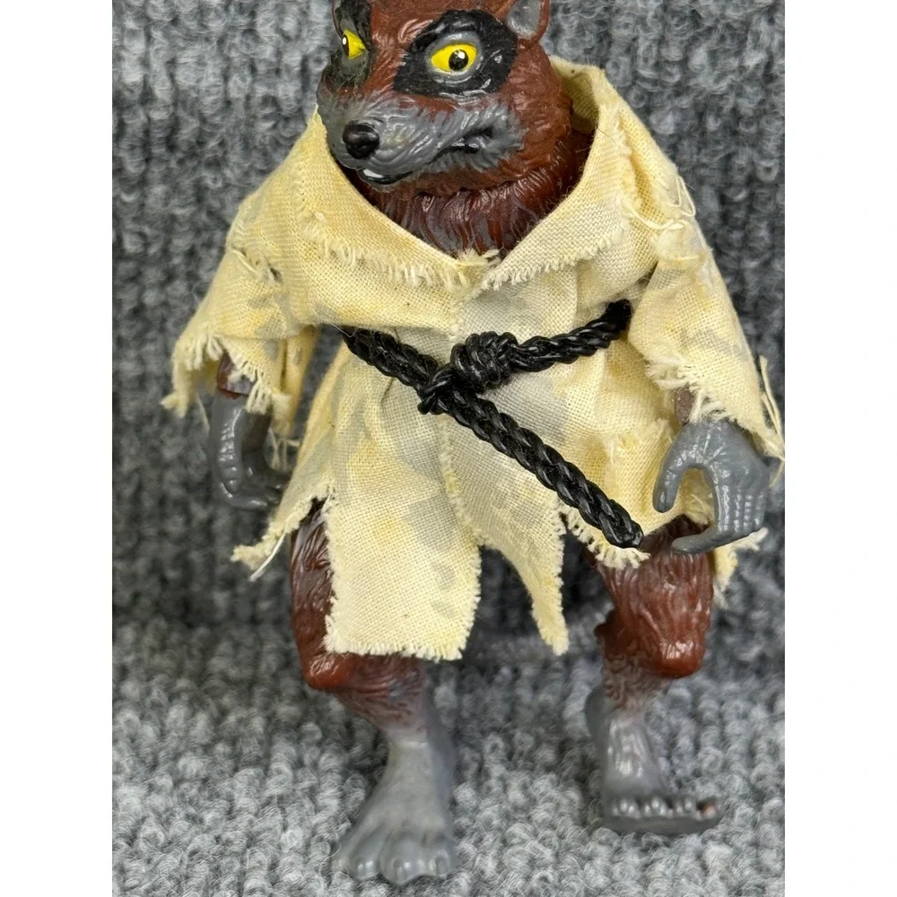 Vintage 1992 TMNT Master Splinter Figure Playmates Mirage Studios Robe Accessory
